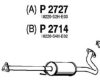 FENNO P2714 Middle Silencer